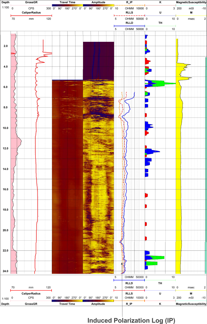 Induced Polarization Log (IP)